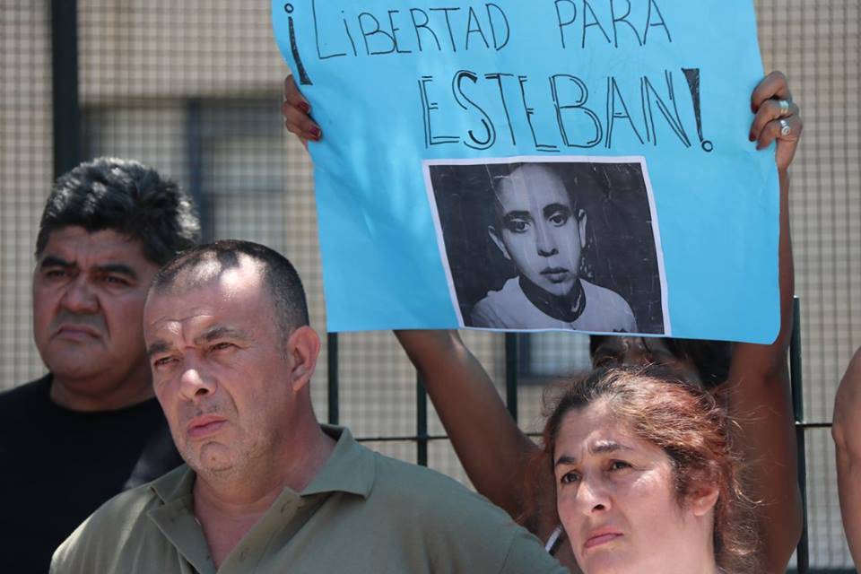 CABA. Movilización por la Libertad de Esteban Rossano y los Detenidos en Manifestaciones por el Macrismo