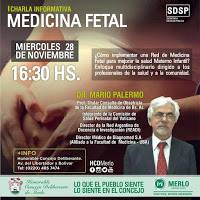 Merlo. El Ex Director de Asistencia Médica del Posadas Macrista disertará sobre Medicina Fetal en el Concejo Deliberante.